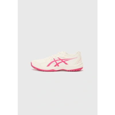 Imagen de Asics Court Slide 4 Zapatillas de tenis para todas las superficies, Mujer, Talla: 39, Cream/bright rose Zapatos