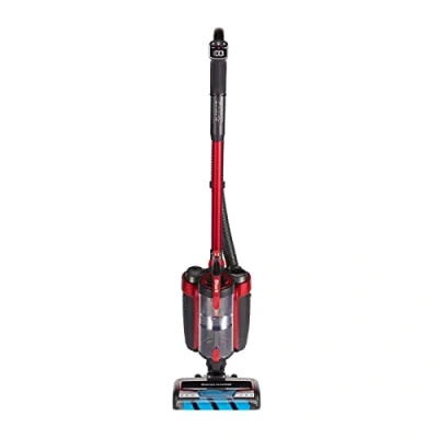 Imagen de Shark Aspiradora sin cable de 0,6 l, 60 min autonomía, Anti Hair Wrap, cabezal DuoClean, Powered Lift Away, boquilla para tapicería, estrecha, cepillo polvo, en rojo, ICZ300EU