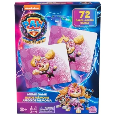 Imagen de Paw Patrol Spin Master Games Movie2 MemoGm 72pc, Color Blanco 6067937