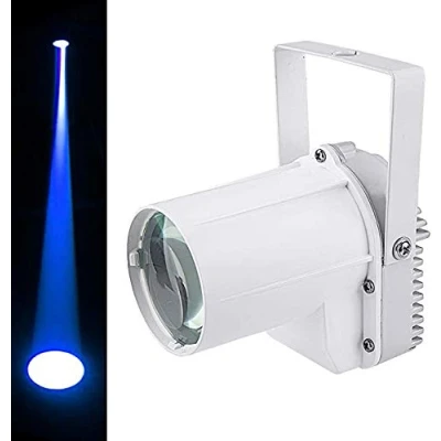 Imagen de Luz Led de Pinspot, Foco Bola Espejo Pinspot Haz 3w Azul Para Discoteca