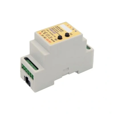 Imagen de Eutonomy Adaptador euFIX para Carril DIN FIBARO Double Switch con Botones, S223