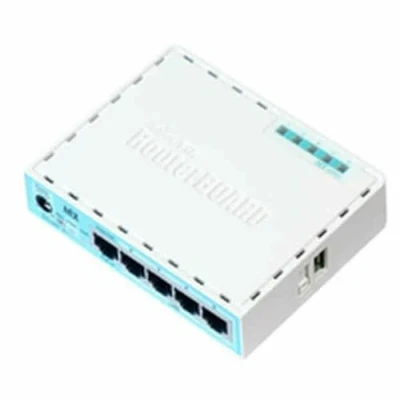 Imagen de MikroTik rb750gr3 Ethernet Incorporado Turquesa Blanco Cable Router,