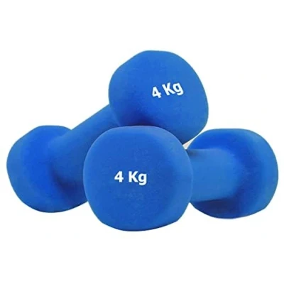 Imagen de G5 HT SPORT Mancuernas de neopreno para gimnasio y casa antideslizante 0,5 a 6 kg par o individual (2 x 4 kg)