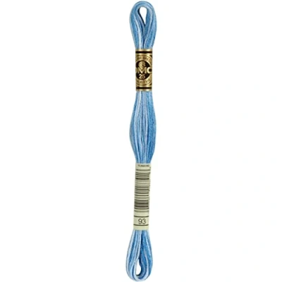 Imagen de DMC Hilo Mouliné®100% algodón Apto para todas las técnicas y todos los soportes, ideal punto de cruz Ovillos 8 m 6 hebras, disponible en 500 colores