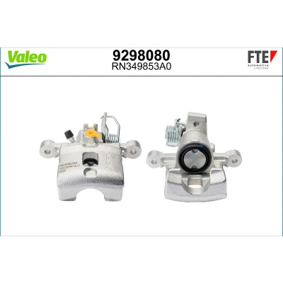 Imagen de FTE 9298080 Pinza de freno gris Hierro fundido Eje trasero izquierda sin soporte KIA: Picanto I