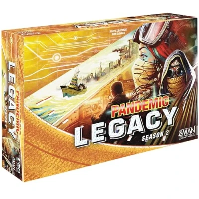 Imagen de Z Man Games , Pandemic Legacy Season 2 Yellow Edition, Board Game, Ages 13+, For to 4 Players, 60 Minutes Playing Time