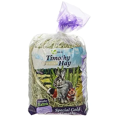 Imagen de Homefriends Heno Timothy para Conejos, Enanos, Hamsters, Cobayas y Roedores, Comida Conejos con Fibra el Desgaste Dental del Roedor, 600 g (Paquete de 1)