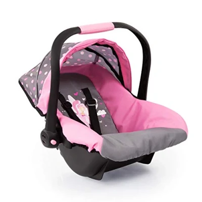 Imagen de Bayer Design Silla de coche Easy Go, accesorios, Asiento para bebé Muñecas, color gris hadas y motivos modernos (67966AA) , color/modelo surtido