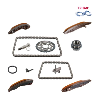 Imagen de FEBI BILSTEIN 174020 Juego de cadena distribución Símplex, con grillete unión BMW: 5 Berlina, 1 Hatchback