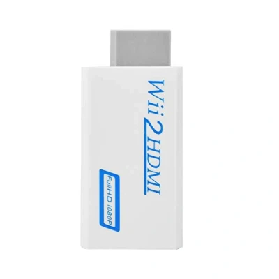Imagen de Wii a HDMI Converter Mini Adaptador portátil de con Salida video 1080P / 720P HD audio 3,5 mm