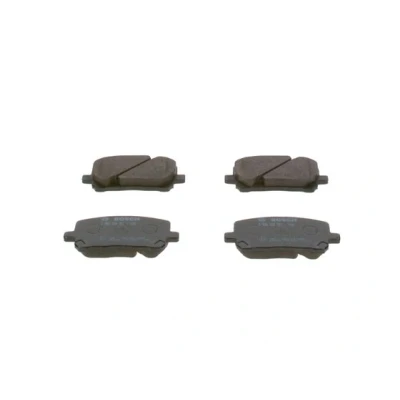 Imagen de BOSCH 0 986 424 761 Juego de pastillas freno Low Metallic Chapa antichirridos, con instrucciones montaje TOYOTA: Avensis Verso