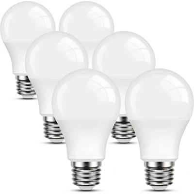 Imagen de LEDYA Bombillas LED E27 Luz Calida, 9W Equivalente a 60W, 2700K, 806LM, A60 Estándar Bombilla E27, Vida útil Máxima 25,000 Horas, No Regulable, Sin Parpadeo, 220V 240V, Para Hogar, Pack de 6