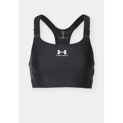 Imagen de Under Armour Heatgear HIGH Sujetadores deportivos con sujeción alta, Mujer, Talla: XS, Black/white