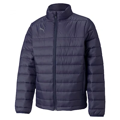 Imagen de PUMA Chaqueta Ligera Teamliga Jr poliéster, Niños, Peacoat, 176