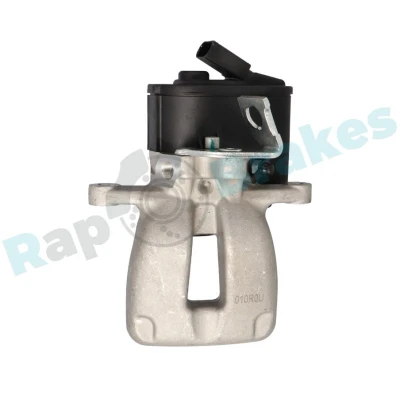 Imagen de RAP BRAKES R K0081 Pinza de freno gris Aluminio Eje trasero izquierda con soporte para vehículos estacionamiento electrónico