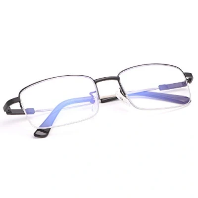 Imagen de Multifocal Progresivo Gafas de Lectura Hombres Mujeres Computer Filtro luz Azul enfoque múltiple Presbicia Inteligente Anteojos Retro Ligero Marco Cómodos sin línea Lectores Antirreflejos