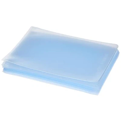 Imagen de VELOFLEX 3115500 Funda protectora y de identificación para tarjetas DIN A7, película PP, con protección contra rasgaduras, a prueba documentos, 20 piezas