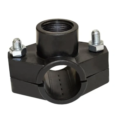 Imagen de S&amp;M 725913 Collarín Simple de Ø 20 mm con conexión roscada Hembra 1/2 Ideal para derivar tuberías riego enterrado o Colocar aspersores difusores