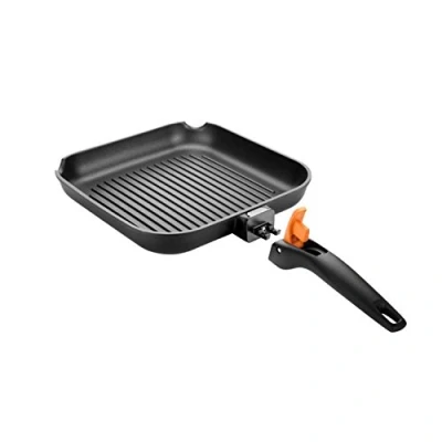 Imagen de Tescoma Smartclick Asador, Acero Inoxidable, Negro, 24 cm