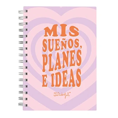 Imagen de Mr. Wonderful Libreta Mis sueños, planes e ideas