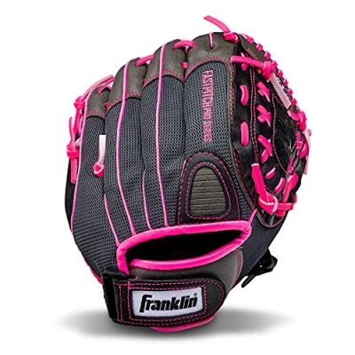 Imagen de Franklin Sports Ligero de la Serie Fastpitch Softball Glove, 30,5 cm, Unisex, Pink/Gray