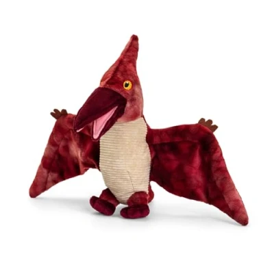 Imagen de Keel Toys KEELECO Peluche 100% Reciclado, Juguete ecológico para niños, Dinosaurio de pterodáctilo 26 cm SE1482