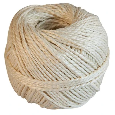 Imagen de Windhager 06103 Cuerda de sisal para jardín, Cinta Embalaje, Artesanal, Hilo Atar, Decorativa, 150 m x 2,5 mm, Color Blanco