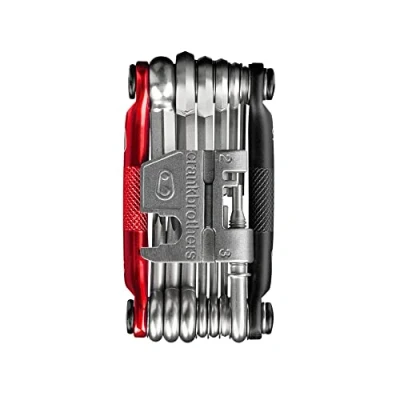 Imagen de CRANK BROTHERS multiherramienta M19, negro/rojo