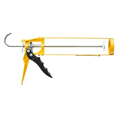 Imagen de HARDY WORKING TOOLS Pistola silicona, molde de cartuchos 300ml, calafatear, Sellador silicona con clavija limpiadora, Serie 15, A2050 150400