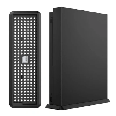 Imagen de Soporte Vertical para Xbox One X Consola, Negro