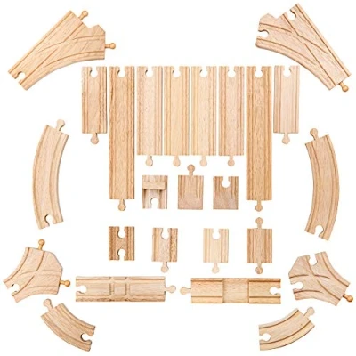 Imagen de Bigjigs Rail Paquete de expansi?n v?as bajo Nivel