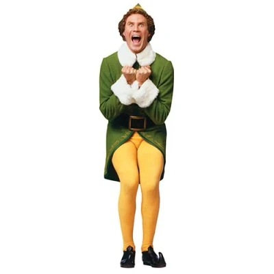 Imagen de SC1659 Buddy Elf Emocionado para la decoración Festiva del Partido Recorte de cartulina Estrella Navidad