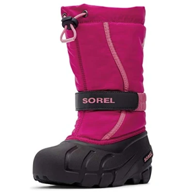 Imagen de Sorel Flurry Boot, Botas de Nieve, Unisex niños, Deep Blush/Tropic Pink 2023, 36 EU