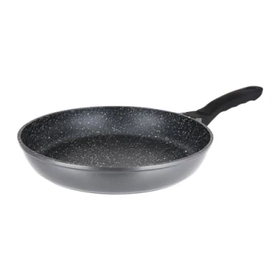 Imagen de Sitram 714216 Sartén Aluminio fundido Interior efecto piedra Ø30cm Alt.5cm Revestimiento antiadherente sin PFOA, Mango resistente al calor Soft Touch Todas las fuentes de incluida inducción