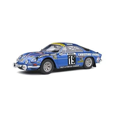 Imagen de solido S1804204 1:18 Alpine A110 1600S Rallye Monte Carlo 1976 Coche en Miniatura Coleccionable, Multi