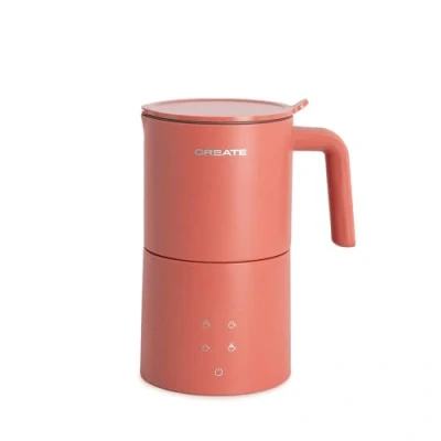 Imagen de CREATE/MILK FROTHER STUDIO PRO/Espumador calentador de leche eléctrico terracota/Apto para lavavajillas, pantalla táctil, 4 programas, sitema seguridad, 620ml, uso en frío o caliente, 450W