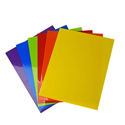 Imagen de Vaessen Creative Plástico Mágico, Set Multicolor, Surtido 6x2 Hojas, Tamaño A5, Divertidos Proyectos de Arte y Manualidades para Todas Las Edades
