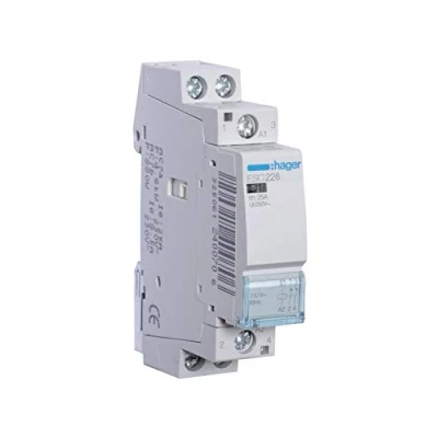 Imagen de Hager ESC226 Contactor, 25A, 2NC, 230V