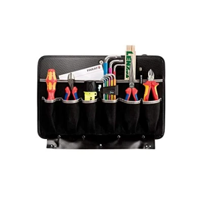 Imagen de Parat 591005161 Tablero de herramientas (2 caras, para caja herramientas, muchos bolsillos, color negro, portaherramientas)
