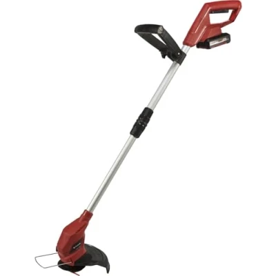 Imagen de Einhell Recortadora de césped con batería GC CT 18/24 Li Power X Change (18V, Flowerguard, larguero guiado telescópico sin escalonamiento, incl. 20 cuchillas platico, 2,0 Ah y cargador)