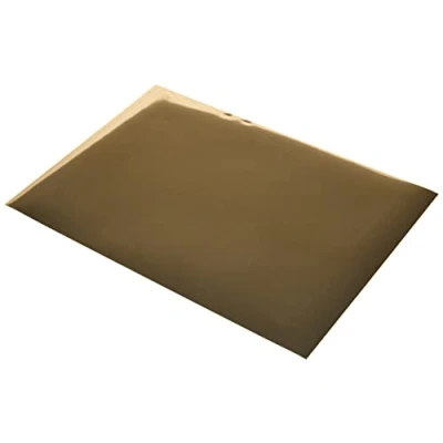 Imagen de DRAEGER PARIS 1886 Mademoiselle Toga MEG850 Hoja de Tejido termoadhesivo, Color Dorado, 21 x 30 0,1 cm