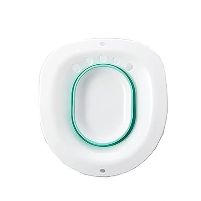 Imagen de CUTTE Bidet Portatil para Hemorroides, Baño Plegable Asiento De Inodoro, Cuidado Postparto Tratamiento del Perineo Mujeres Embarazadas y Ancianos,Green,39x36.5cm