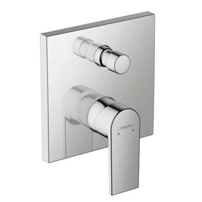 Imagen de hansgrohe Vernis Shape Grifo mezclador para bañera (2 funciones), color cromado