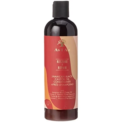 Imagen de Acondicionador Restore &amp; Repair Jamaican Black Castor Oil As I Am (355 ml)