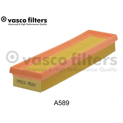 Imagen de DAVID VASCO A589 Filtro de aire 43 87 298 rectangular Cartucho filtrante RENAULT: CLIO 1, TWINGO Rapid Furgón