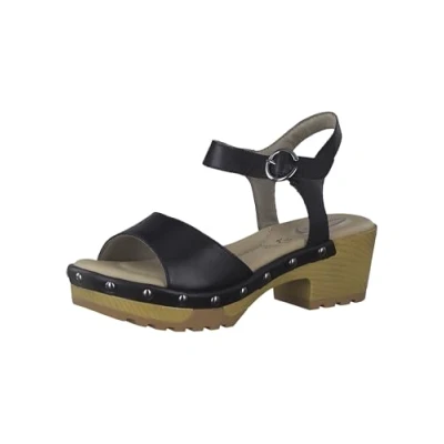 Imagen de Tamaris 8 88205 20, Sandalias Planas Mujer, Black, 38 EU Ancho