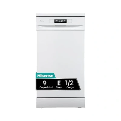 Imagen de Hisense Hs522e10w Lavavajillas 45 Cm E 9 Cubiertos Blanco