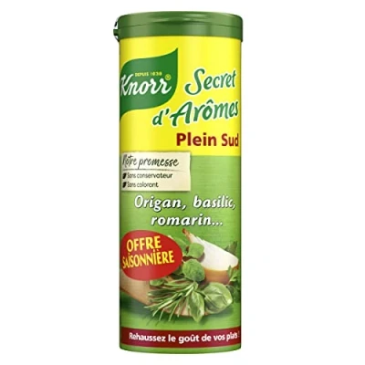 Imagen de Knorr Secret de Aromas Completo Sur Orégano Albahaca Romero, 60 g (lote 3 unidades)