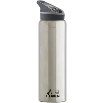 Imagen de Laken Jannu Botella de Agua Térmica con Aislamiento Vacío Doble Pared Acero Inoxidable 18/8. Hasta 24 Horas Frío, 1L,