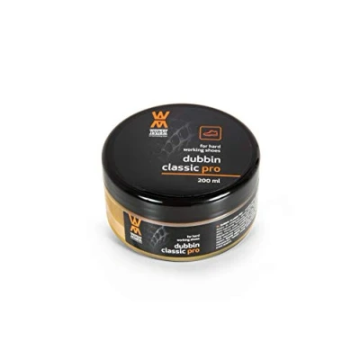 Imagen de WorkerWalker Dubbin Classic Pro Grasa Natural Para Zapatos Y Botas De Trabajo Cera Profesional Cuero Nutrición E Impermeabilidad, 200 ml 6.76 fl. Oz